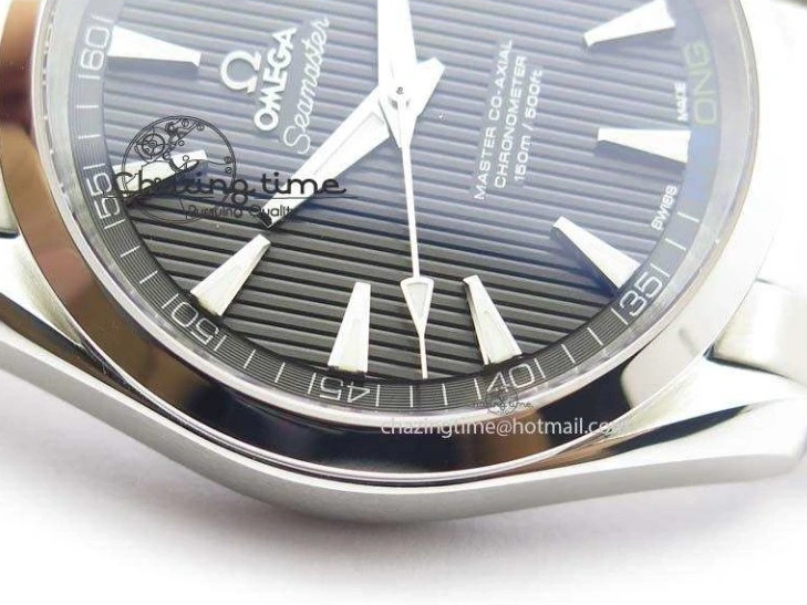 0313 Versatile Aqua Terra ‘PyeongChang 2018’ JHF Best Edition Black Dial On SS Bracelet A 8204